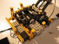 Robot made of Legos